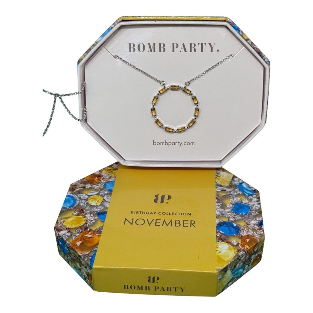 Bomb party November Necklace RBP 4354